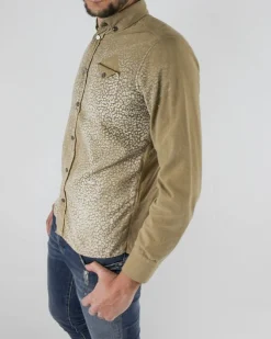 La Piscine Paris Chemise en velours à motifs animal Just Cavalli*Homme Chemises