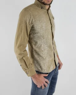 La Piscine Paris Chemise en velours à motifs animal Just Cavalli*Homme Chemises