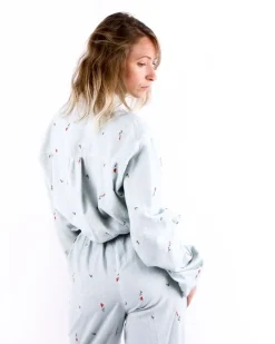 La Piscine Paris Chemise en velours brodé Forte Forte*Femme Chemisiers & Blouses