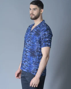 La Piscine Paris Chemise en viscose à imprimé psychédélique Daniele Fiesoli*Homme Chemises