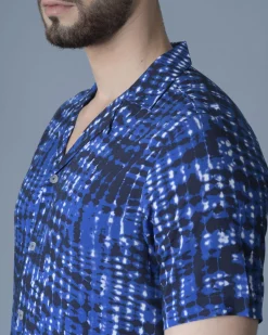 La Piscine Paris Chemise en viscose à imprimé psychédélique Daniele Fiesoli*Homme Chemises