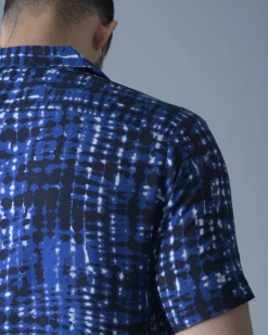 La Piscine Paris Chemise en viscose à imprimé psychédélique Daniele Fiesoli*Homme Chemises