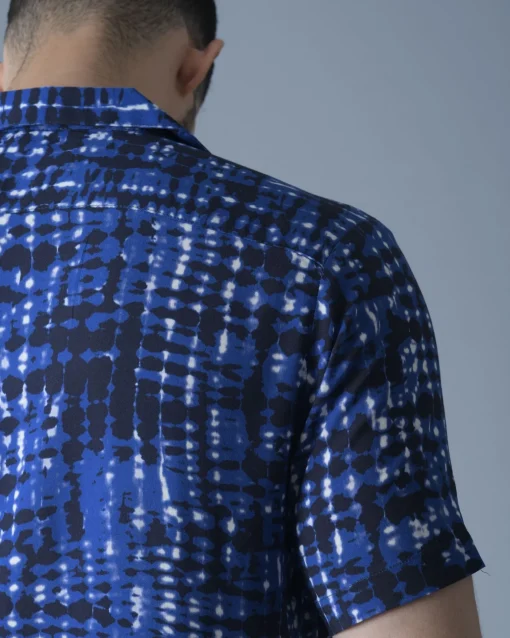 La Piscine Paris Chemise en viscose à imprimé psychédélique Daniele Fiesoli*Homme Chemises
