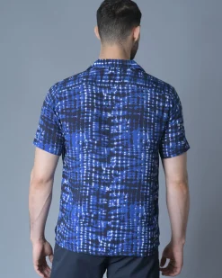 La Piscine Paris Chemise en viscose à imprimé psychédélique Daniele Fiesoli*Homme Chemises