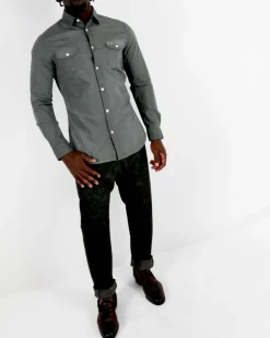 La Piscine Paris Chemise e à dos flocké Guess*Homme Chemises