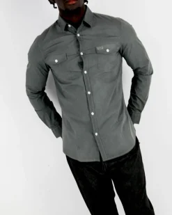 La Piscine Paris Chemise e à dos flocké Guess*Homme Chemises