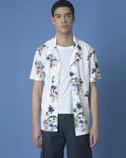 La Piscine Paris Chemise imprimée Woolgroup*Homme Chemises