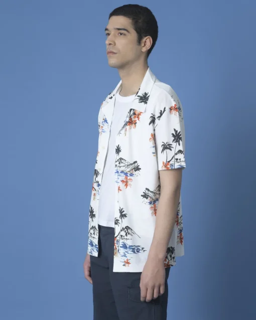 La Piscine Paris Chemise imprimée Woolgroup*Homme Chemises