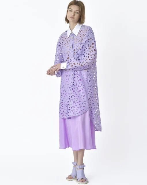 La Piscine Paris Chemise longue te Edward Achour*Femme Chemisiers & Blouses