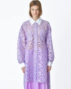 La Piscine Paris Chemise longue te Edward Achour*Femme Chemisiers & Blouses