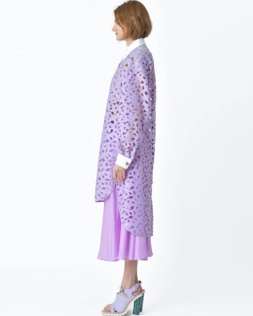 La Piscine Paris Chemise longue te Edward Achour*Femme Chemisiers & Blouses