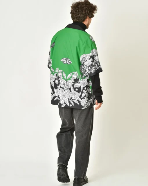 La Piscine Paris Chemise manches courtes à imprimé floral Valentino*Homme Chemises