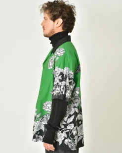La Piscine Paris Chemise manches courtes à imprimé floral Valentino*Homme Chemises