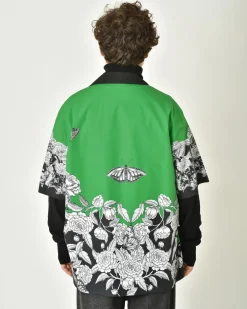 La Piscine Paris Chemise manches courtes à imprimé floral Valentino*Homme Chemises