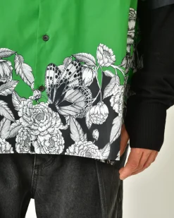 La Piscine Paris Chemise manches courtes à imprimé floral Valentino*Homme Chemises