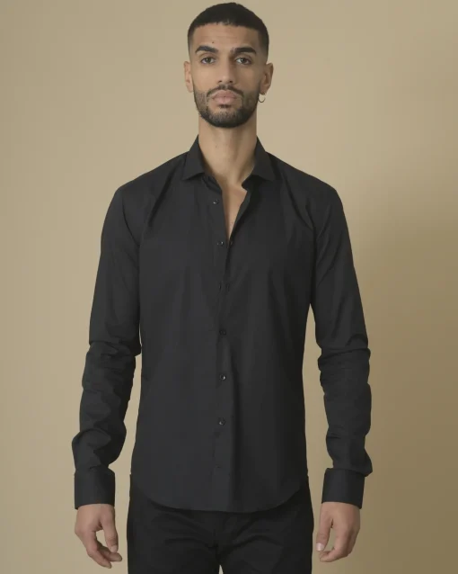 La Piscine Paris Chemise e en coton Blue Industry*Homme Chemises