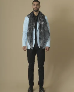 La Piscine Paris Chemise e en coton Blue Industry*Homme Chemises