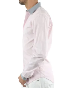 La Piscine Paris Chemise à bordures grises Ly Adams*Homme Chemises