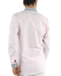 La Piscine Paris Chemise à bordures grises Ly Adams*Homme Chemises