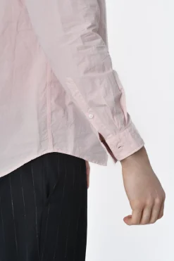 La Piscine Paris Chemise slim en coton à col mao Edition M.R*Homme Chemises