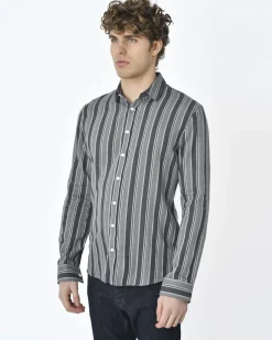 La Piscine Paris Chemise slim à rayures Les Hommes*Homme Chemises
