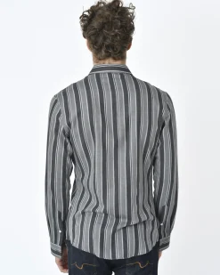 La Piscine Paris Chemise slim à rayures Les Hommes*Homme Chemises