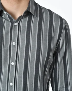 La Piscine Paris Chemise slim à rayures Les Hommes*Homme Chemises