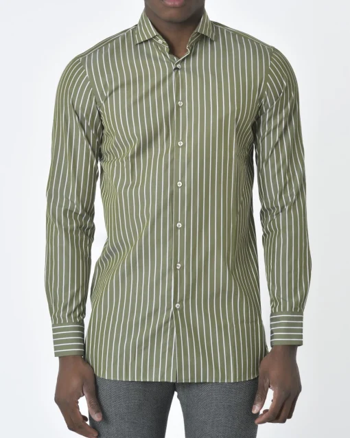 La Piscine Paris Chemise e à rayures Gabriele Pasini*Homme Chemises