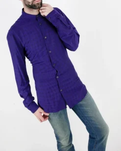 La Piscine Paris Chemise te à imprimé losanges Just Cavalli*Homme Chemises