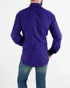 La Piscine Paris Chemise te à imprimé losanges Just Cavalli*Homme Chemises