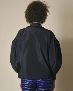 La Piscine Paris Chemisier à volants et manches bouffantes P.A.R.O.S.H*Femme Chemisiers & Blouses