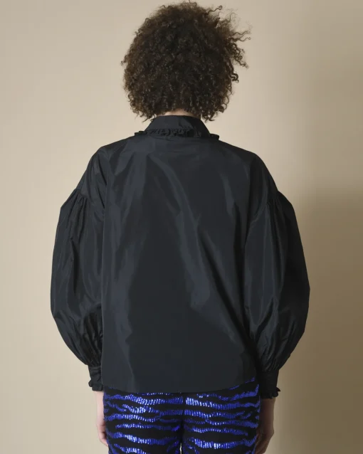 La Piscine Paris Chemisier à volants et manches bouffantes P.A.R.O.S.H*Femme Chemisiers & Blouses