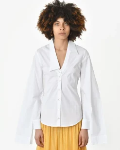 La Piscine Paris Chemisier col v Balossa*Femme Chemisiers & Blouses