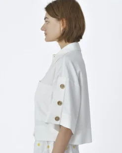 La Piscine Paris Chemisier courte he Edward Achour*Femme Chemisiers & Blouses