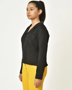 La Piscine Paris Chemisier en jacquard Chemins Blancs*Femme Chemisiers & Blouses