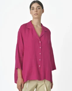 La Piscine Paris Chemisier en lin Lim*Femme Chemisiers & Blouses