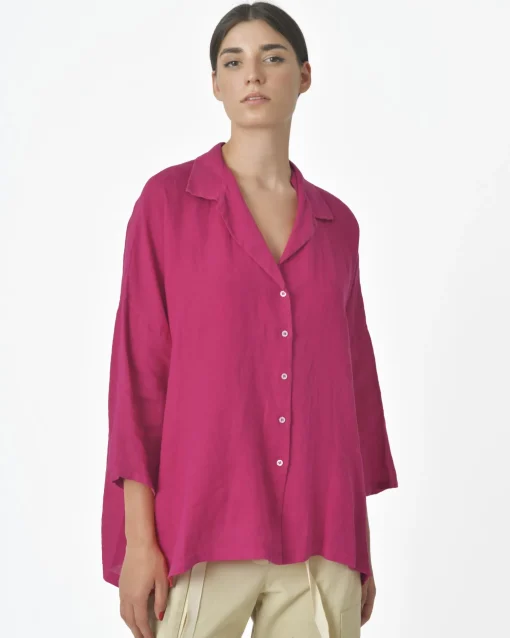 La Piscine Paris Chemisier en lin Lim*Femme Chemisiers & Blouses