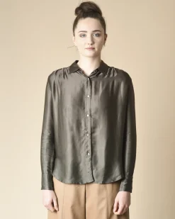 La Piscine Paris Chemisier en satin Diega*Femme Chemisiers & Blouses