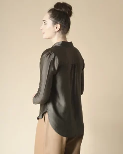 La Piscine Paris Chemisier en satin Diega*Femme Chemisiers & Blouses
