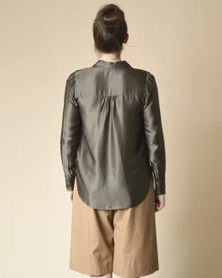 La Piscine Paris Chemisier en satin Diega*Femme Chemisiers & Blouses
