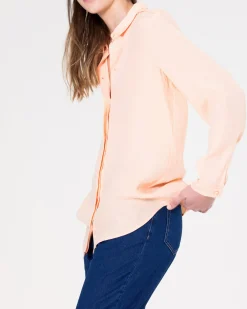 La Piscine Paris Chemisier en viscose pêche Chacok*Femme Chemisiers & Blouses