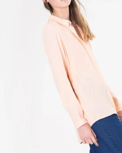 La Piscine Paris Chemisier en viscose pêche Chacok*Femme Chemisiers & Blouses