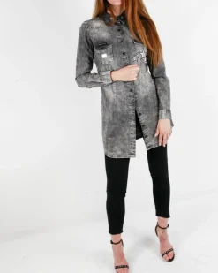 La Piscine Paris Chemisier à broderie chat Swarovski Philipp Plein*Femme Chemisiers & Blouses