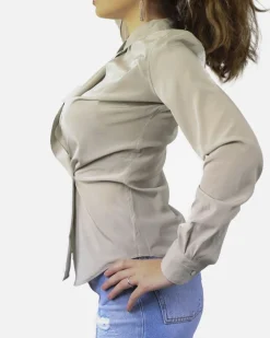 La Piscine Paris Chemisier fluide, parmenture asymétrique Sara Roka*Femme Chemisiers & Blouses