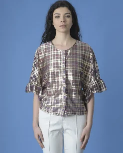 La Piscine Paris Chemisier en lurex SVNTY*Femme Chemisiers & Blouses