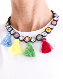 La Piscine Paris Collier à pompons Shourouk*Femme Bijoux