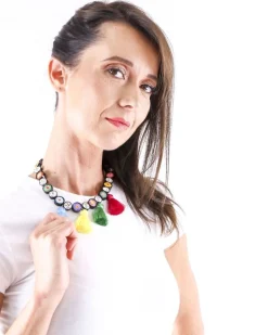 La Piscine Paris Collier à pompons Shourouk*Femme Bijoux