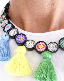 La Piscine Paris Collier à pompons Shourouk*Femme Bijoux