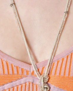 La Piscine Paris Collier de perles et étoiles Lorena Antoniazzi*Femme Bijoux