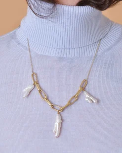 La Piscine Paris Collier à perles d'eau douce Forte Forte*Femme Bijoux